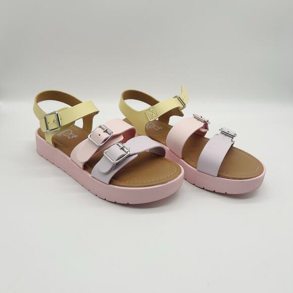 Target art class Kid's Meghan Buckle Platform Sandals Size 2 - Picture 7 of 9